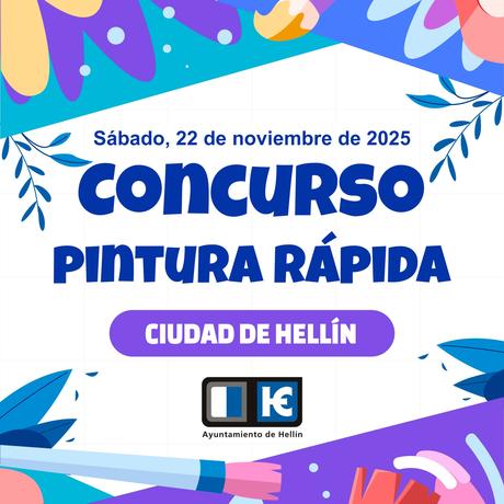 Este sábado se celebrará el concurso de pintura rápida ‘Ciudad de Hellín’