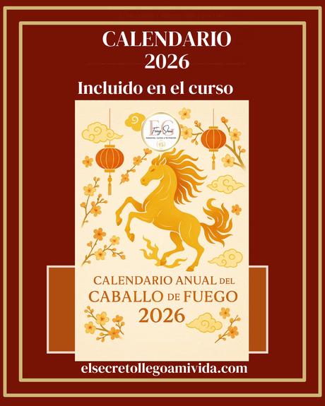 ✨  Curso 2026 año del Caballo de Fuego yang