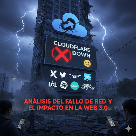 La fragilidad digital al descubierto: La caída global de Cloudflare paraliza a gigantes como X, ChatGPT y League of Legends