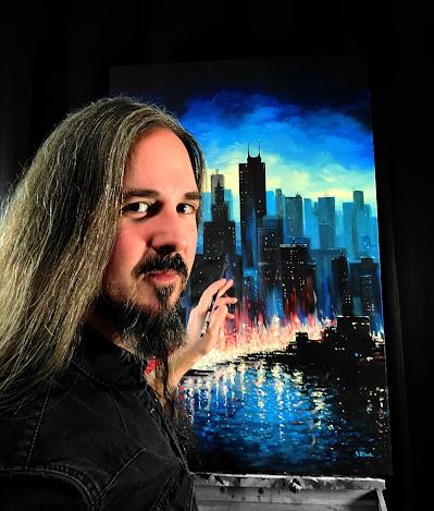 El astronauta y el tiranosaurio de Flooko