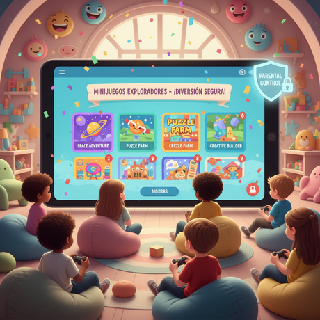 Mini juegos La Nocion entretenimiento infantil seguro sin registro ni anuncios invasivos