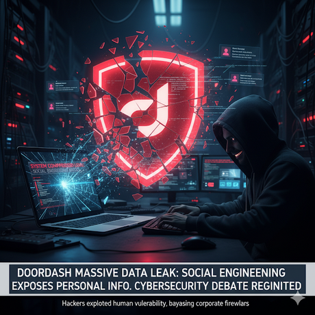 DoorDash enfrenta nueva filtración masiva: cómo un ataque de ingeniería social expuso información personal y reabre el debate sobre la ciberseguridad corporativa DoorDash enfrenta nueva filtración masiva: cómo un ataque de ingeniería social expuso información personal y reabre el debate sobre la ciberseguridad corporativa