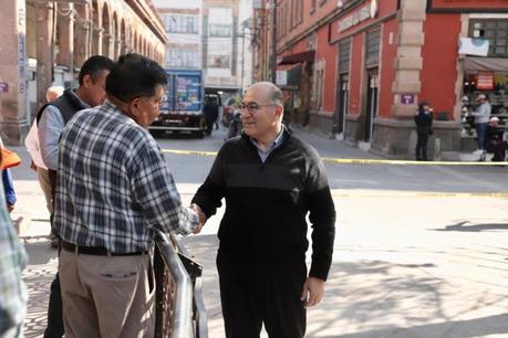 Avanzan trabajos en Julián de los Reyes; Alcalde Galindo supervisa modernización Avanzan trabajos en Julián de los Reyes; Alcalde Galindo supervisa modernización