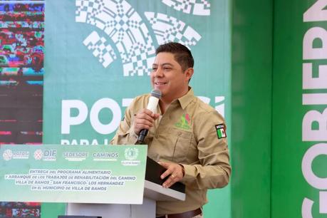 Nuevo tramo carretero en Villa de Ramos mejorará la movilidad regional