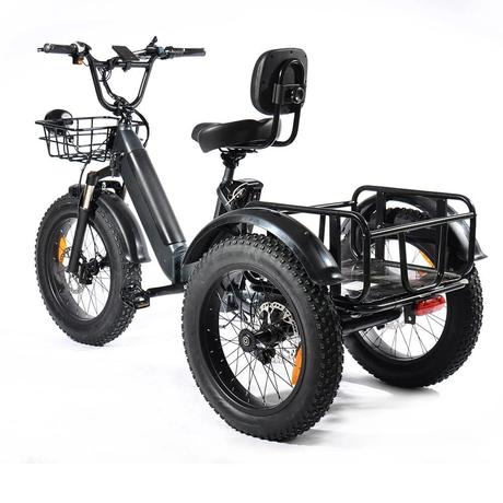 Triciclo Eléctrico PULUMA SL001- Funcionalidad en Diseño, Robustez e Independencia Utilitaria 4