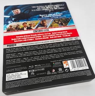 Misión Imposible Sentencia Final; Análisis de la edición Steelbook UHD Misión Imposible Sentencia Final; Análisis de la edición Steelbook UHD