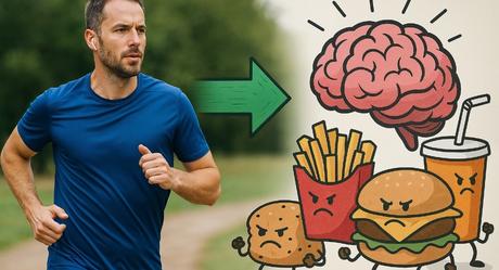 Así es como el ejercicio contrarresta los efectos de la comida basura en el cerebro _el ejercicio contrarresta los efectos de la comida basura en el cerebro