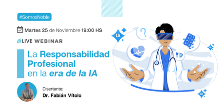 Webinar: La Responsabilidad Profesional en la era de la IA