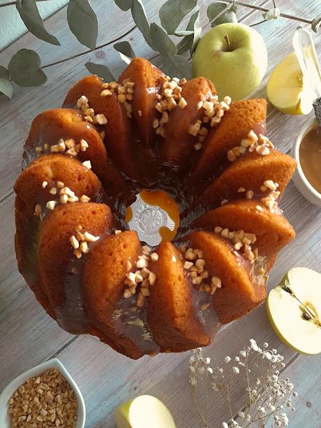 Bundt cake de Manzana y Toffee