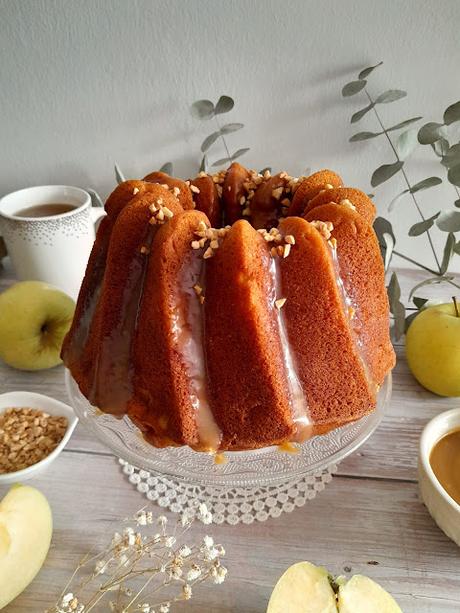 Bundt cake de Manzana y Toffee