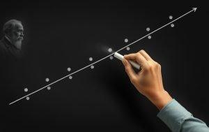 Curiosidad: ¿Por qué se llama “regresión” lineal?