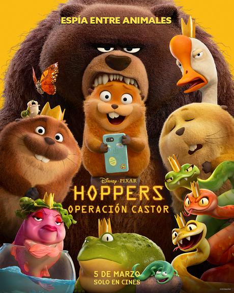 Ya están disponibles un nuevo tráiler y posters de Hoppers: Operación Castor Ya están disponibles un nuevo tráiler y posters de Hoppers: Operación Castor