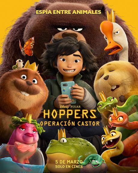 Ya están disponibles un nuevo tráiler y posters de Hoppers: Operación Castor Ya están disponibles un nuevo tráiler y posters de Hoppers: Operación Castor