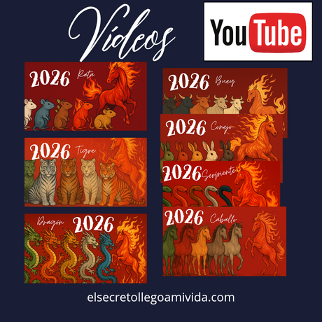 🌟Qué te traerá este 2026 si tienes Cabra o Caballo o Serpiente o Dragón  o Conejo o Tigre o Buey o Rata
