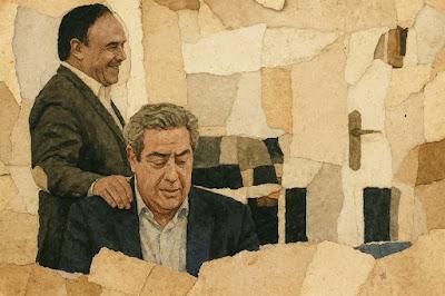 Pérez Llorca y el PP valenciano, rehén de Vox y del legado tóxico de Mazón. Pérez Llorca y el PP valenciano, rehén de Vox y del legado tóxico de Mazón.