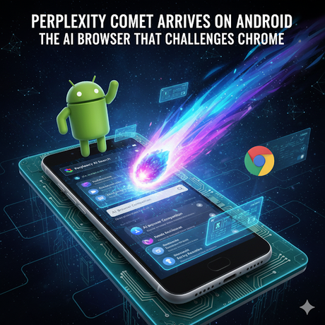 Perplexity lanza Comet para Android: el navegador con IA que quiere redefinir la experiencia móvil