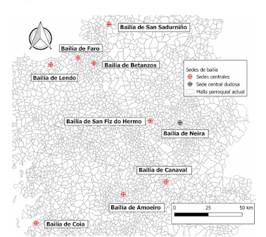 La presencia de la Orden del Temple en la provincia de Ourense: la bailía de Amoeiro y su proyección territorial (siglos XII–XV). Mitos y simbolos templarios en Orense.