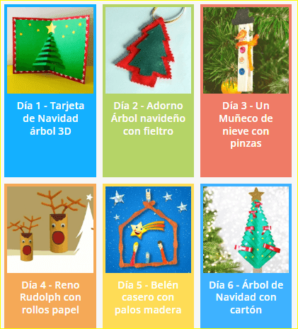 Calendario de Adviento, manualidades e imprimibles
