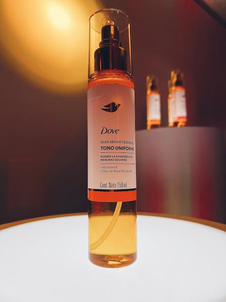 Lanzamiento 2025 2026 nuevos óleo serum corporales Dove: reafirmante, hidratante y anti manchas para el cuerpo