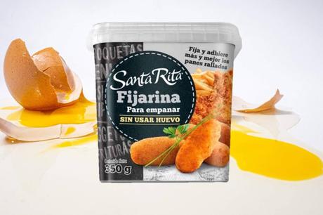Santa Rita Harinas lanza Fijarina, la alternativa vegana al huevo para empanar Santa Rita Harinas lanza Fijarina, la alternativa vegana al huevo para empanar