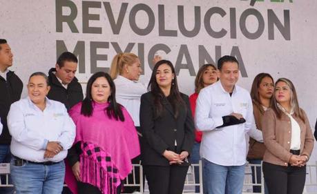 Villa de Pozos conmemoró aniversario de la Revolución Mexicana Villa de Pozos conmemoró aniversario de la Revolución Mexicana