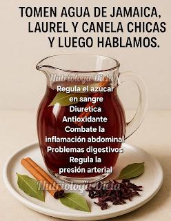 Agua de jamaica, laurel y canela: lo que toda mujer debería saber”
