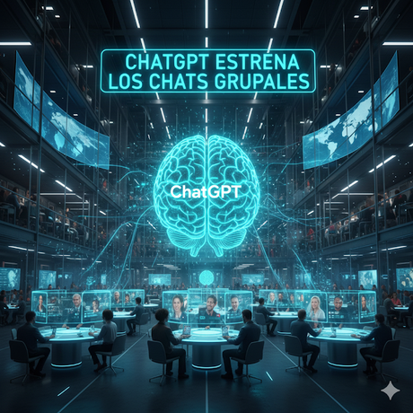 ChatGPT revoluciona la colaboración digital con el lanzamiento global de los chats grupales