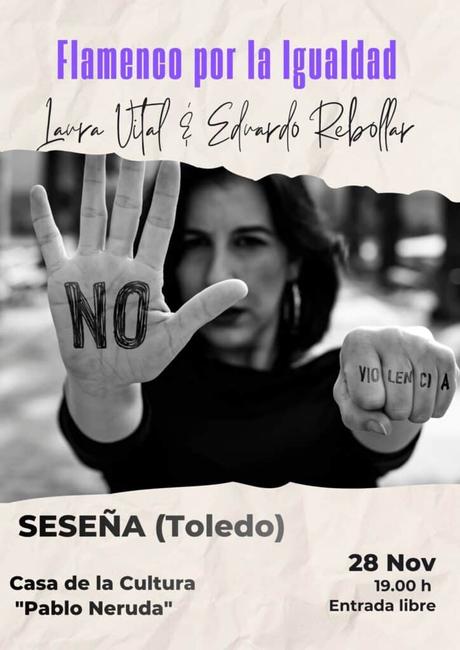 La cantaora Laura Vital presenta su espectáculo ‘Flamenco por la Igualdad’ el próximo viernes en Seseña (Toledo)