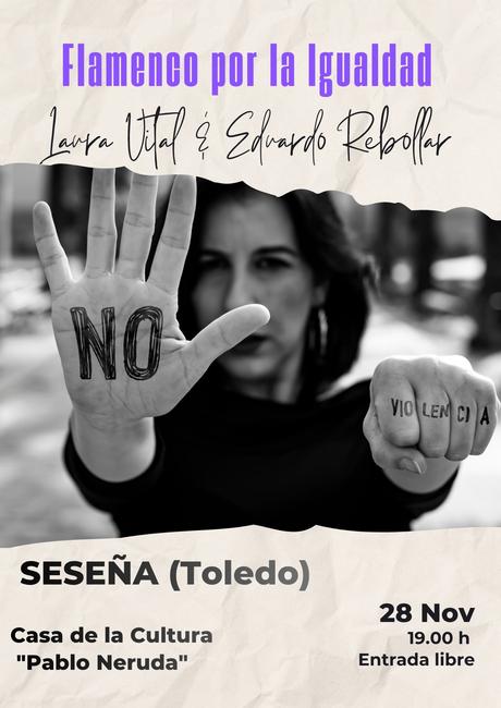 La cantaora Laura Vital presenta su espectáculo ‘Flamenco por la Igualdad’ el próximo viernes en Seseña (Toledo)