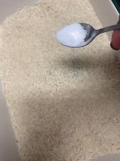 ARROZ AL HORNO CON GRANADA, ACEITUNAS, QUESO