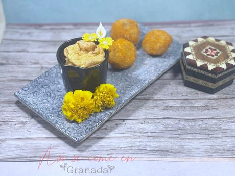 Soufflé de queso con jamón