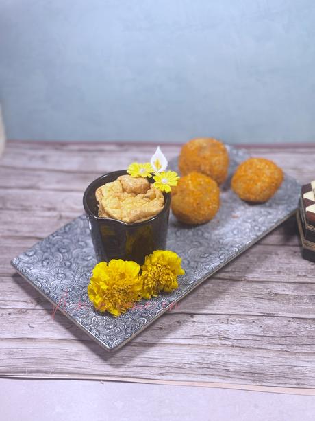 Soufflé de queso con jamón