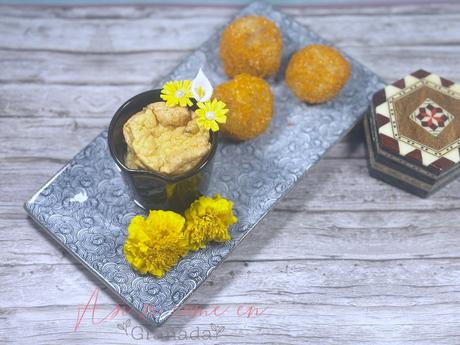 Soufflé de queso con jamón