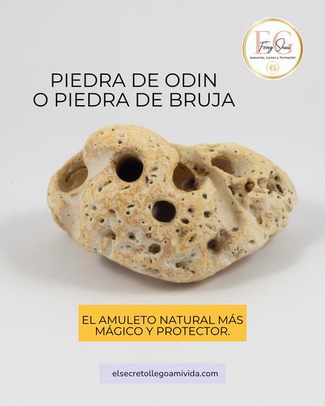 🪨✨ La Piedra Bruja: uno de los amuletos naturales más poderosos.