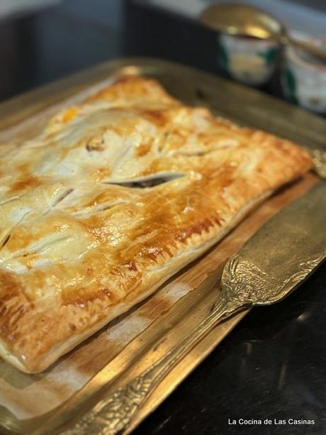 Empanada Rusa de Salmón: Kulibiak #HomenajeBlog Empanada Rusa de Salmón: Kulibiak #HomenajeBlog