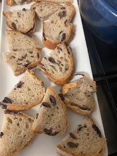 MONTADITO DE MANGO Y JAMON MONTADITO DE MANGO Y JAMON