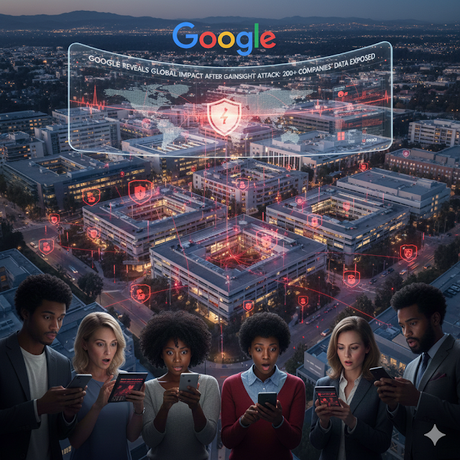 Google confirma robo masivo de datos a más de 200 empresas tras ataque a la cadena de suministro de Gainsight