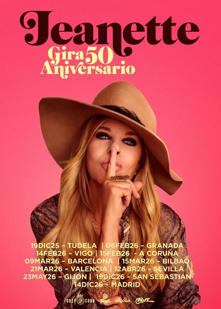 JEANETTE: GIRA 50 ANIVERSARIO