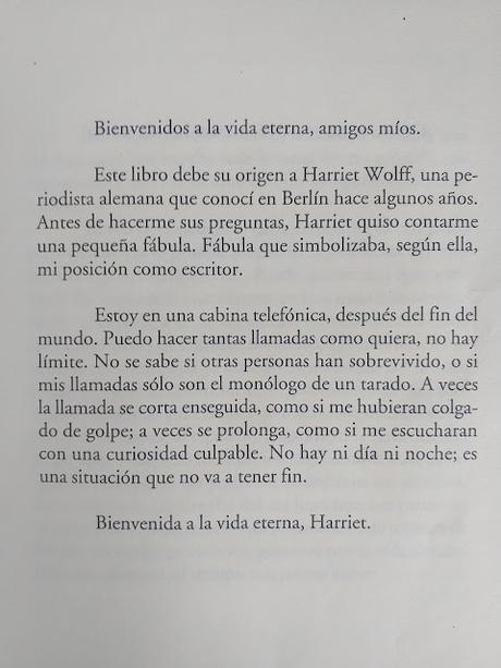 La posibilidad de una isla, de Michel Houellebecq