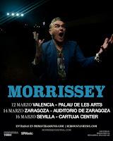 Morrissey anuncia tres conciertos en España en marzo del 2026