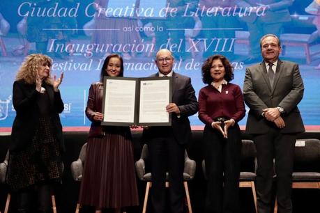 UNESCO entrega a San Luis Capital la distinción como Ciudad Creativa en Literatura UNESCO entrega a San Luis Capital la distinción como Ciudad Creativa en Literatura