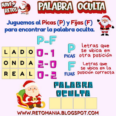 Navidad, MateNavidad, NaviRetos, Matemáticas y Navidad, Desafíos matemáticos, Retos matemáticos, Problemas matemáticos, Retos virales, Juegos mentales, Juegos virales, Post virales, Retos mentales, Adivinanzas, Acertijos, Jeroglíficos, Palabra Oculta, Juegos de Palabras, Solo para Genios, Retos Solo para Genios