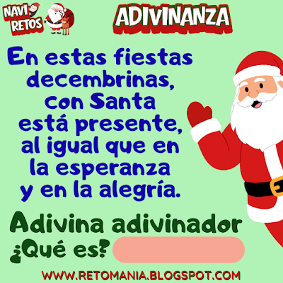 Navidad, MateNavidad, NaviRetos, Matemáticas y Navidad, Desafíos matemáticos, Retos matemáticos, Problemas matemáticos, Retos virales, Juegos mentales, Juegos virales, Post virales, Retos mentales, Adivinanzas, Acertijos, Jeroglíficos, Palabra Oculta, Juegos de Palabras, Solo para Genios, Retos Solo para Genios