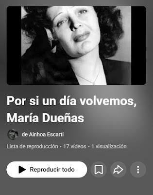 Un recorrido musical por «Por si un día volvemos», de María Dueñas Un recorrido musical por «Por si un día volvemos», de María Dueñas