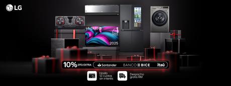 El futuro a mitad de precio: Hasta 55% OFF en LG.com/cl El futuro a mitad de precio: Hasta 55% OFF en LG.com/cl
