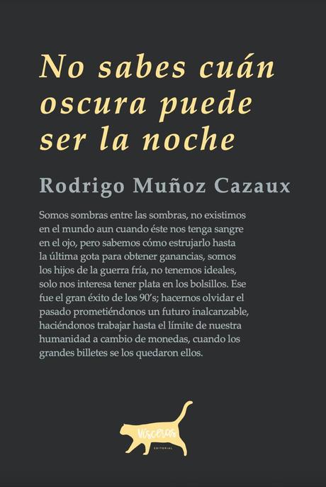 Novedad literaria: Rodrigo Muñoz retrata el lado oculto de Santiago en su nueva novela negra Novedad literaria: Rodrigo Muñoz retrata el lado oculto de Santiago en su nueva novela negra