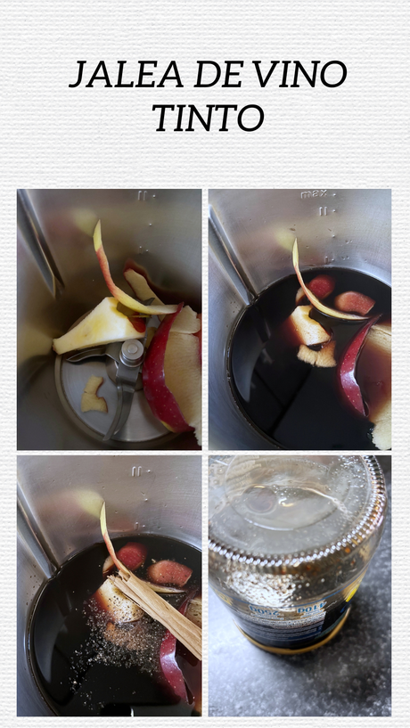 Jalea de vino tinto