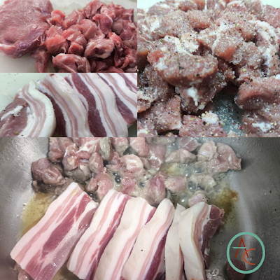 Guiso de Berza con Carrillada de Cerdo y Morcilla