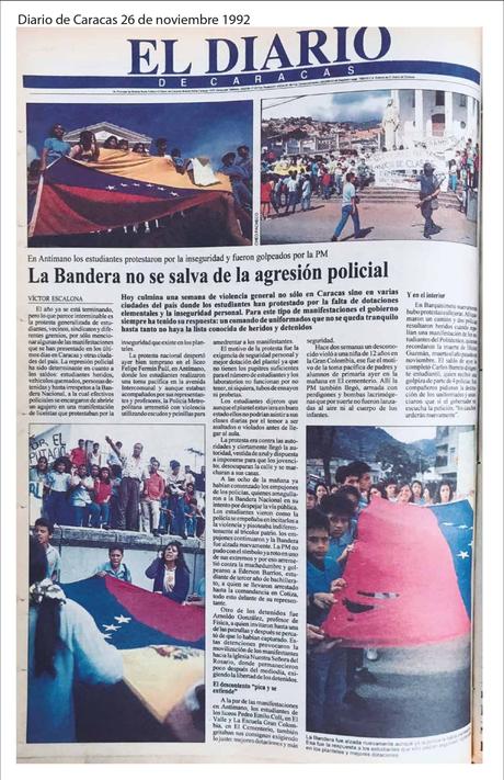 ¡33 años de la primera batalla aérea en la historia de Venezuela! 27N: Amor y fuego patrio en rebelión cívico-militar
