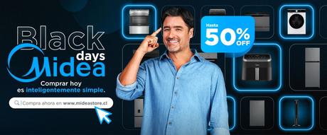 Black days Midea Chile: hasta 50% de descuento en toda la web mideastore.cl Black days Midea Chile: hasta 50% de descuento en toda la web mideastore.cl